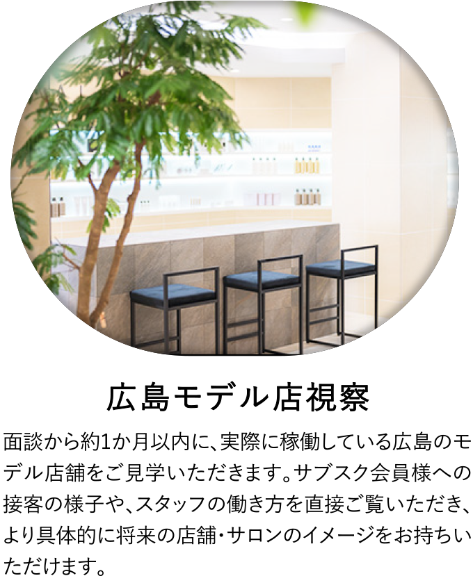 広島モデル店視察