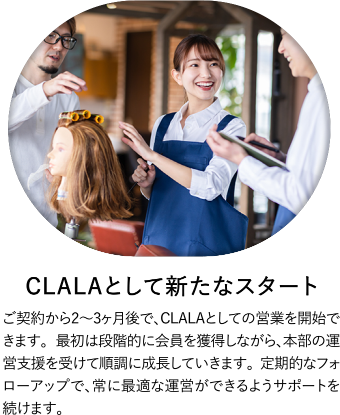 CLALAとして新たなスタート